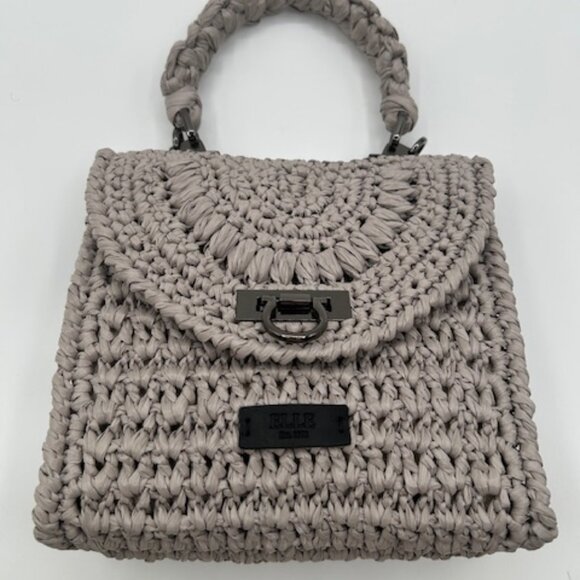 ELLE Raffia Crochet Handbag - Picture 5 of 16